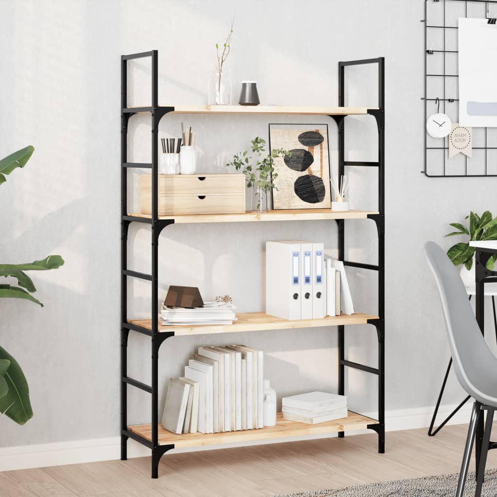 vidaXL Ράφια Πλωτά 3 τεμ. 100x30x2 εκ. από Μασίφ Ξύλο Ακακίας χωρίς Επεξεργασία