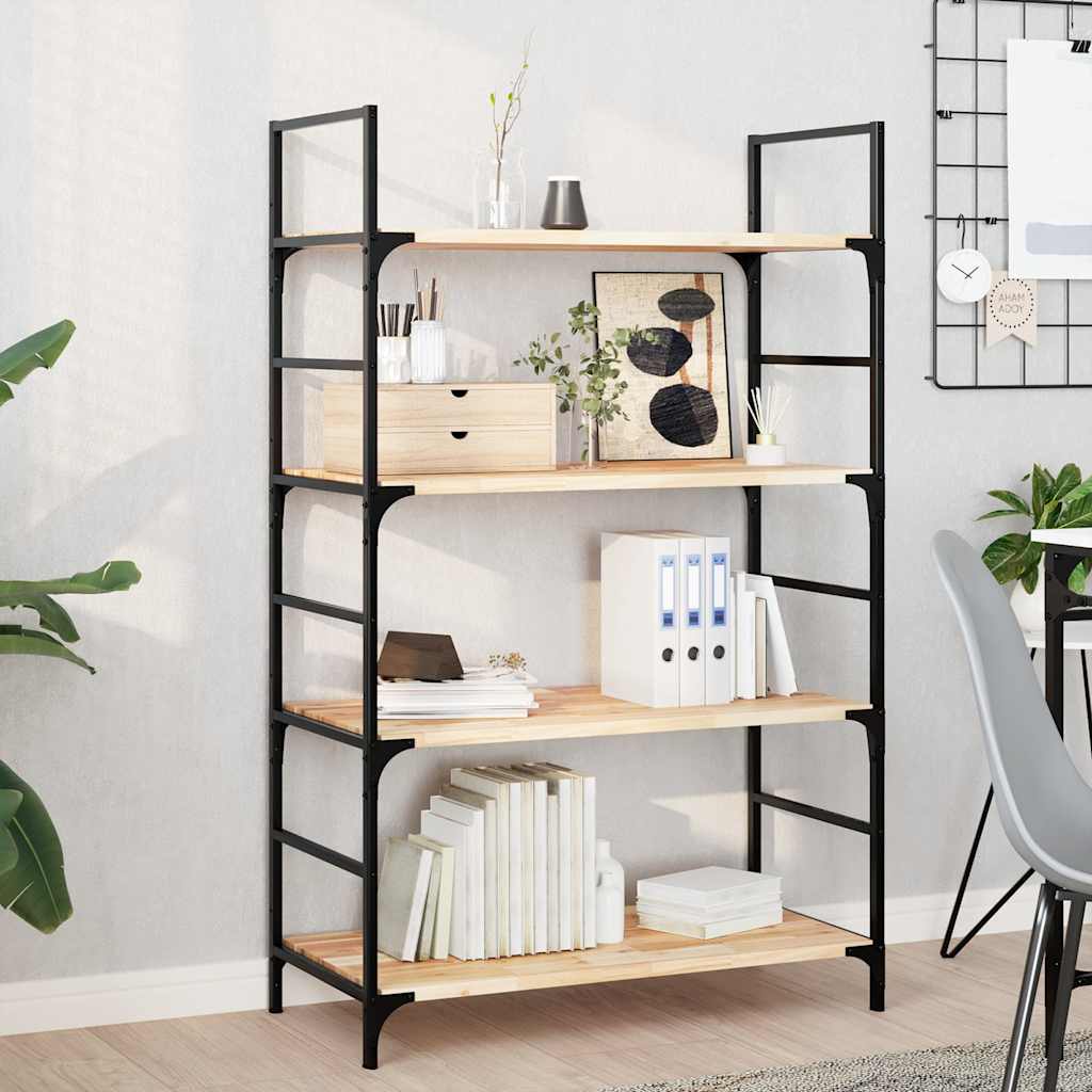 vidaXL Ράφια Πλωτά 3 τεμ. 80x40x2 εκ. από Μασίφ Ξύλο Ακακίας χωρίς Επεξεργασία