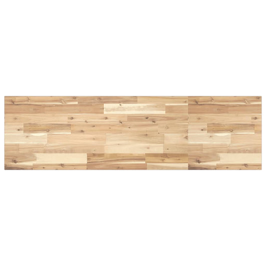vidaXL Ράφι Κρεμαστό 120x40x2 εκ. Ακατέργαστο Μασίφ Ξύλο Ακακίας