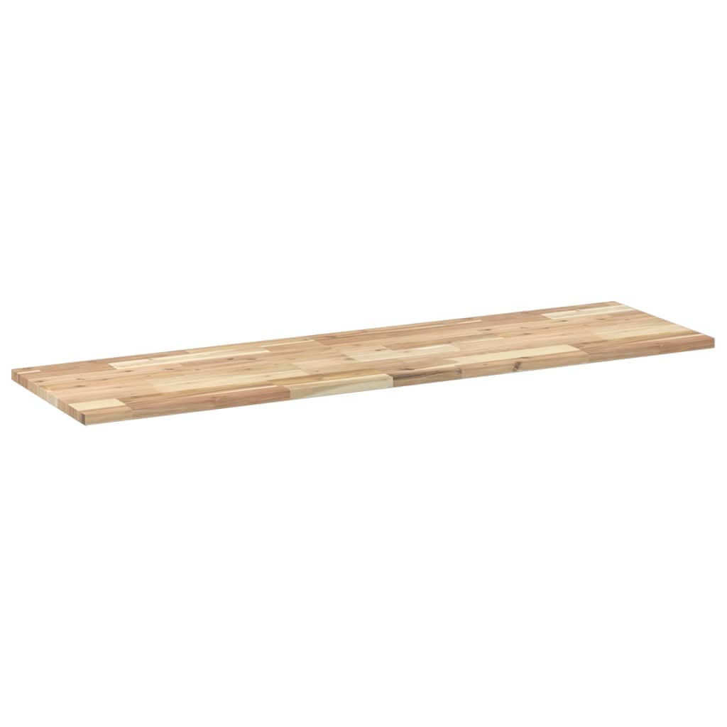 vidaXL Ράφια Κρεμαστά 2 Τεμ. 140x40x2εκ Ακατέργαστο Μασίφ Ξύλο Ακακίας