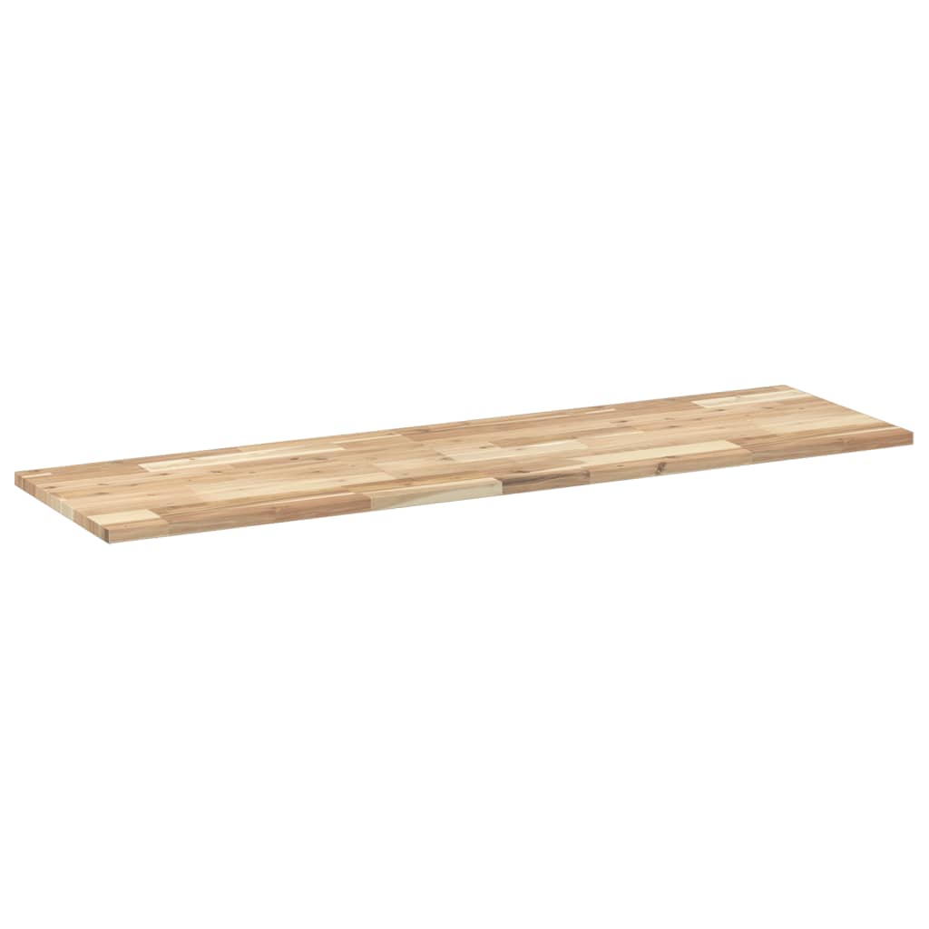 vidaXL Ράφια Κρεμαστά 2 Τεμ. 140x40x2εκ Ακατέργαστο Μασίφ Ξύλο Ακακίας