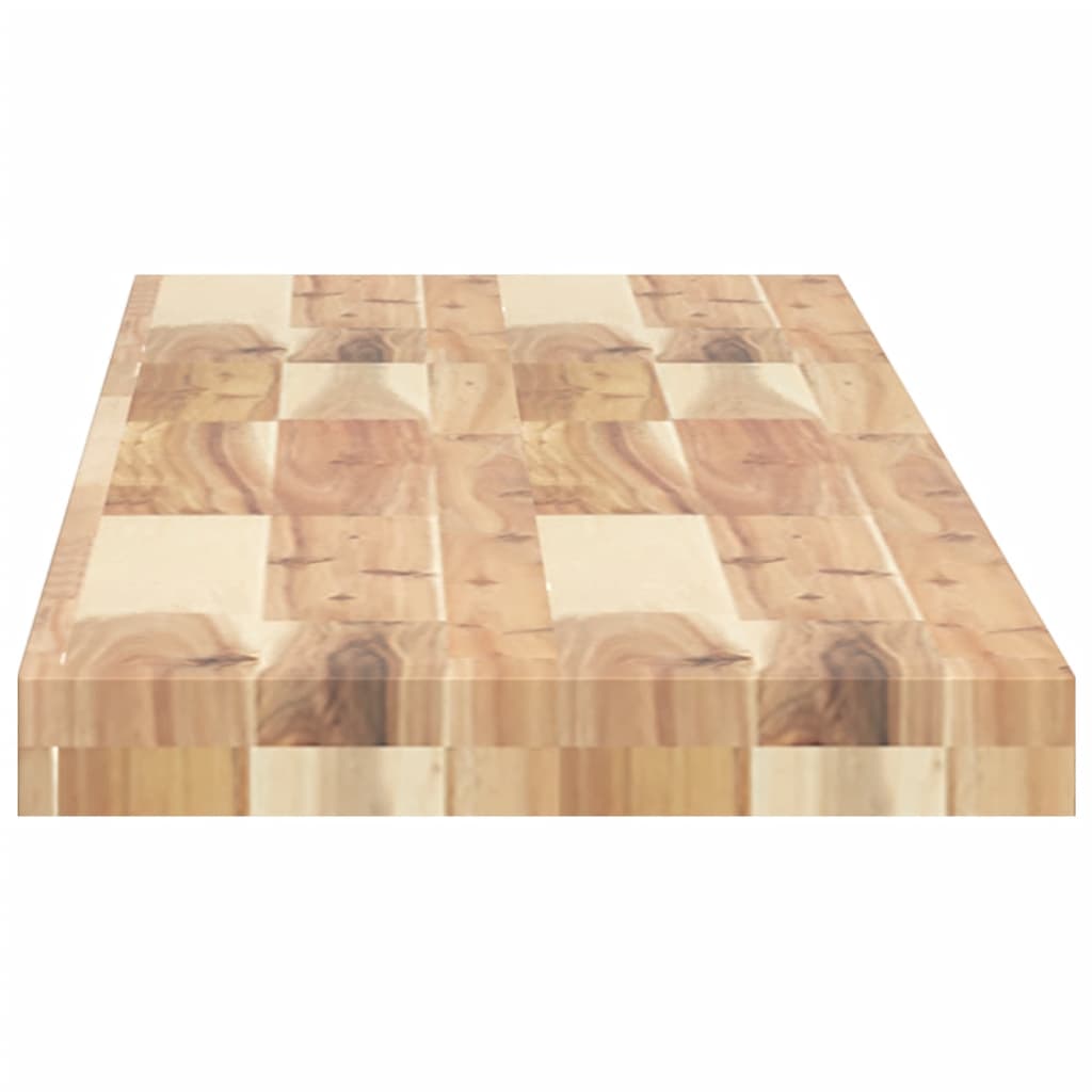 vidaXL Ράφι Κρεμαστό 140x30x4 εκ. Ακατέργαστο Μασίφ Ξύλο Ακακίας