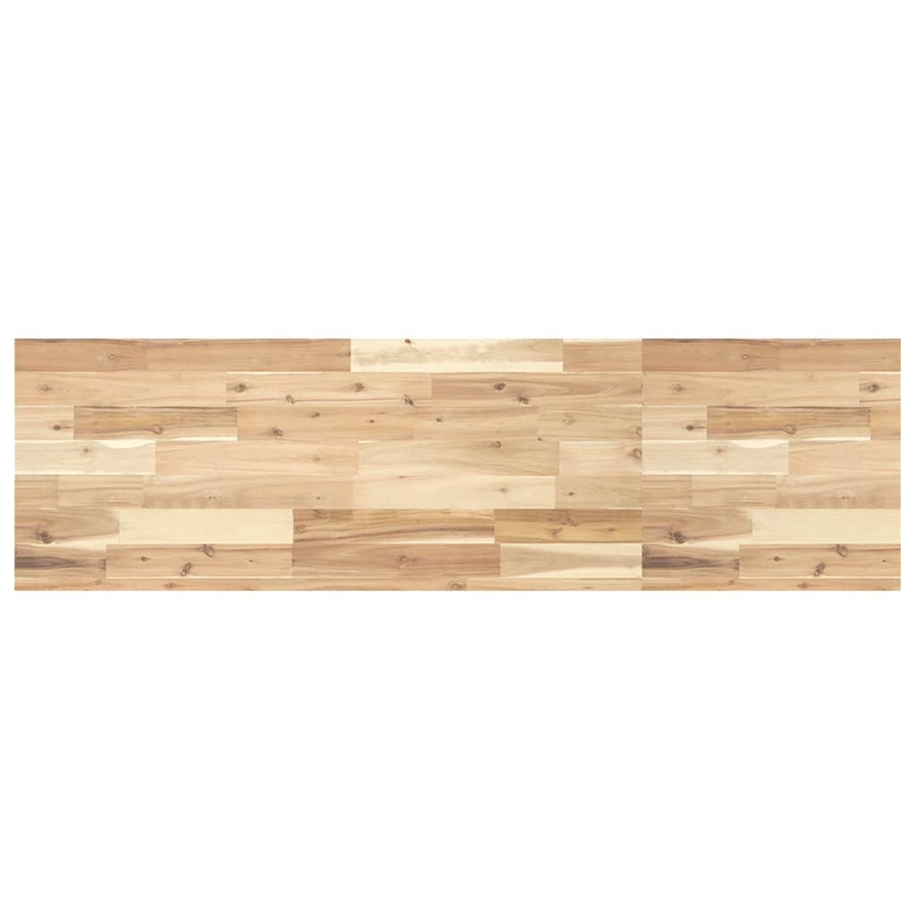 vidaXL Ράφια Κρεμαστά 4 Τεμ. 120x40x4εκ Ακατέργαστο Μασίφ Ξύλο Ακακίας