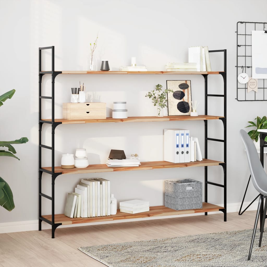 vidaXL Ράφι Πλωτό 120x30x2 εκ. από Μασίφ Ξύλο Ακακίας με Φινίρισμα Λαδιού