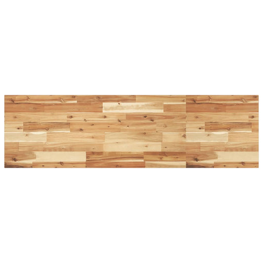vidaXL Ράφι Κρεμαστό 160x40x2 εκ. Φινίρισμα Λαδιού Μασίφ Ακακία