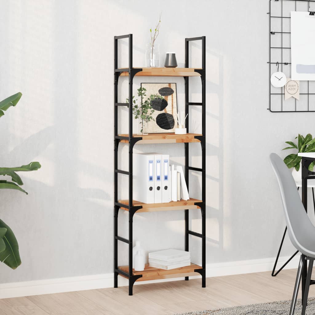vidaXL Ράφι Πλωτό 60x20x4 εκ. από Μασίφ Ξύλο Ακακίας με Φινίρισμα Λαδιού