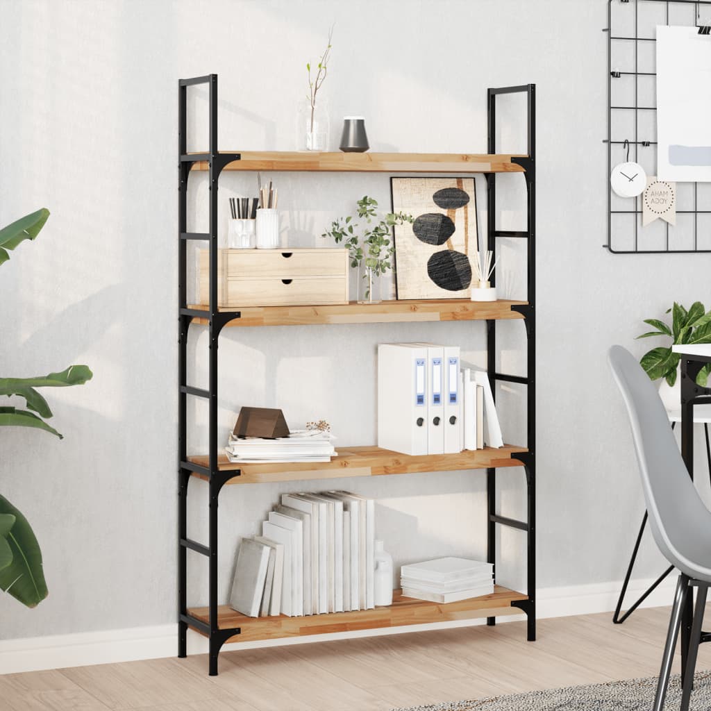 vidaXL Ράφι Πλωτό 80x20x4 εκ. από Μασίφ Ξύλο Ακακίας με Φινίρισμα Λαδιού