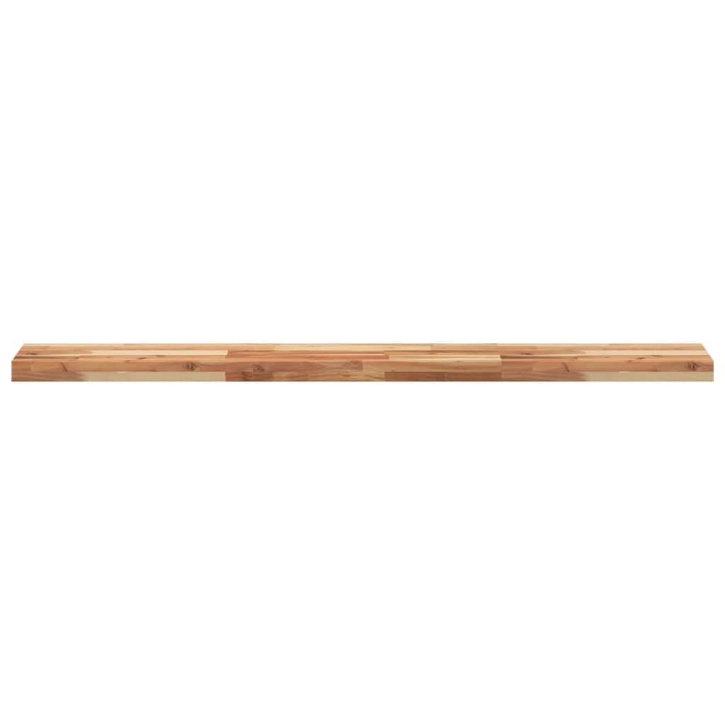 vidaXL Ράφια Πλωτά 4 τεμ. 140x20x4 εκ. από Μασίφ Ξύλο Ακακίας με Φινίρισμα Λαδιού