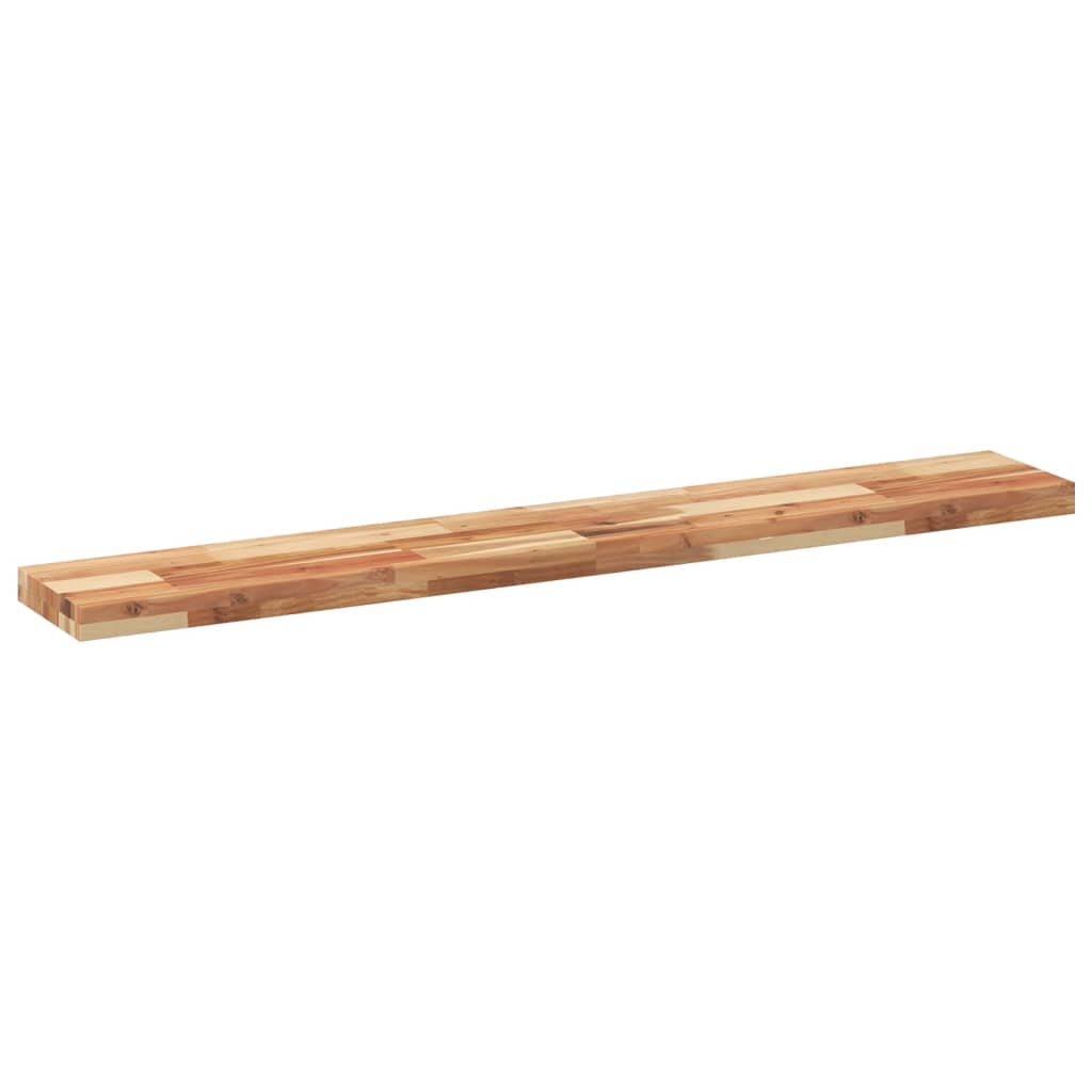 vidaXL Ράφια Πλωτά 4 τεμ. 140x20x4 εκ. από Μασίφ Ξύλο Ακακίας με Φινίρισμα Λαδιού