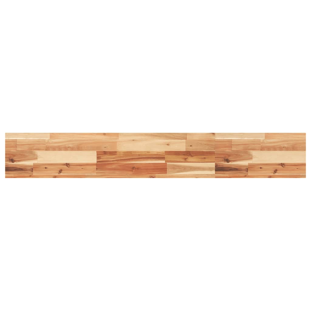 vidaXL Ράφια Πλωτά 4 τεμ. 140x20x4 εκ. από Μασίφ Ξύλο Ακακίας με Φινίρισμα Λαδιού
