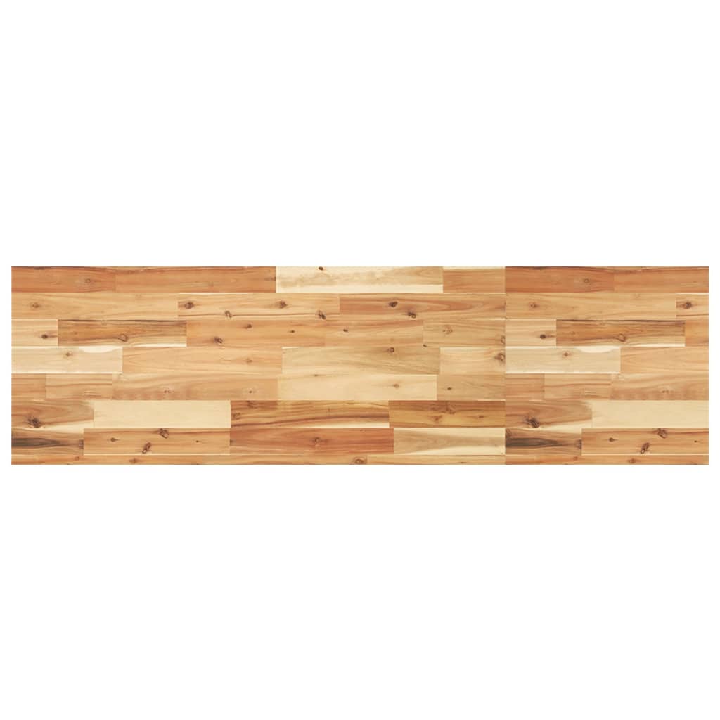 vidaXL Ράφια Κρεμαστά 3 Τεμ. 120x40x4εκ. Φινίρισμα Λαδιού Μασίφ Ακακία