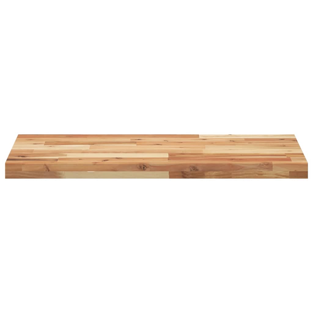 vidaXL Ράφια Κρεμαστά 4 Τεμ. 120x40x4εκ. Φινίρισμα Λαδιού Μασίφ Ακακία