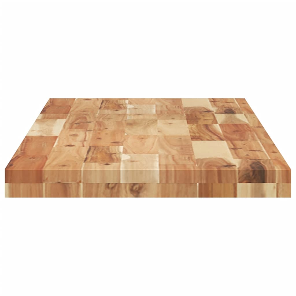 vidaXL Ράφια Κρεμαστά 4 Τεμ. 120x40x4εκ. Φινίρισμα Λαδιού Μασίφ Ακακία
