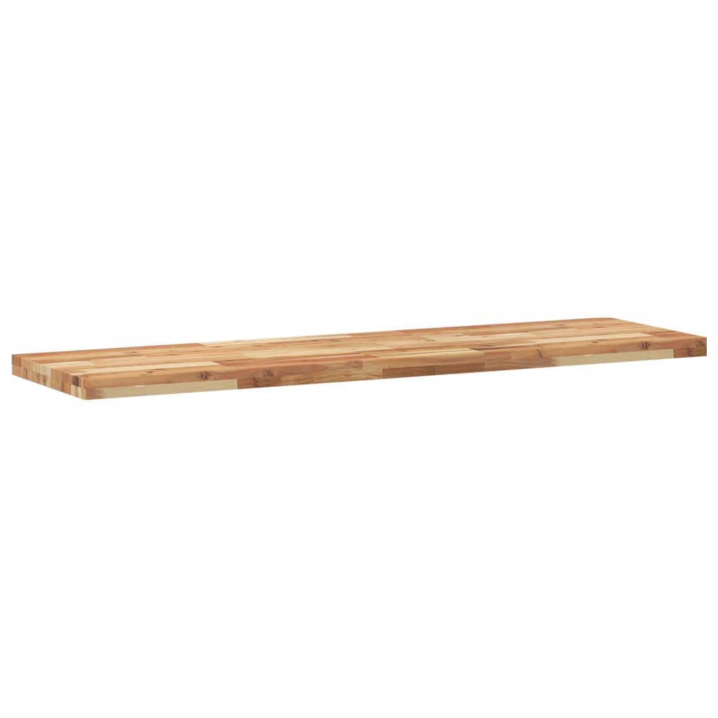 vidaXL Ράφια Κρεμαστά 4 Τεμ. 120x40x4εκ. Φινίρισμα Λαδιού Μασίφ Ακακία