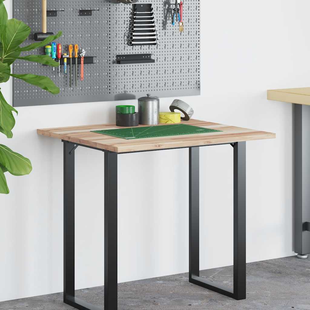 vidaXL Επιφάνεια Τραπεζιού 80x60x2 εκ. Μασίφ Ξύλο Ακακίας