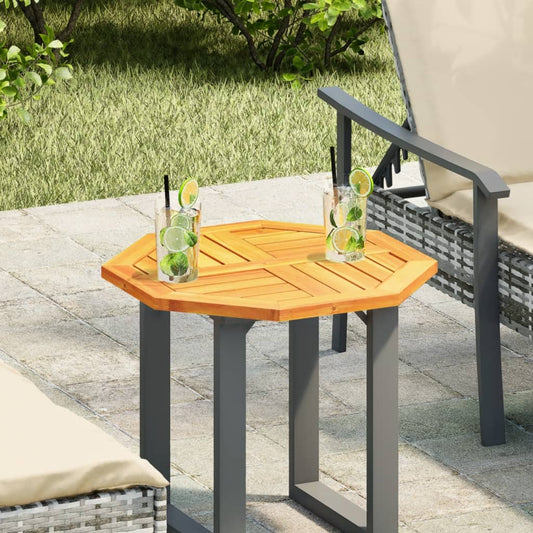 vidaXL Επιφάνεια Τραπεζιού Οκτάγωνη 50x50x2 εκ. Μασίφ Ξύλο Ακακίας