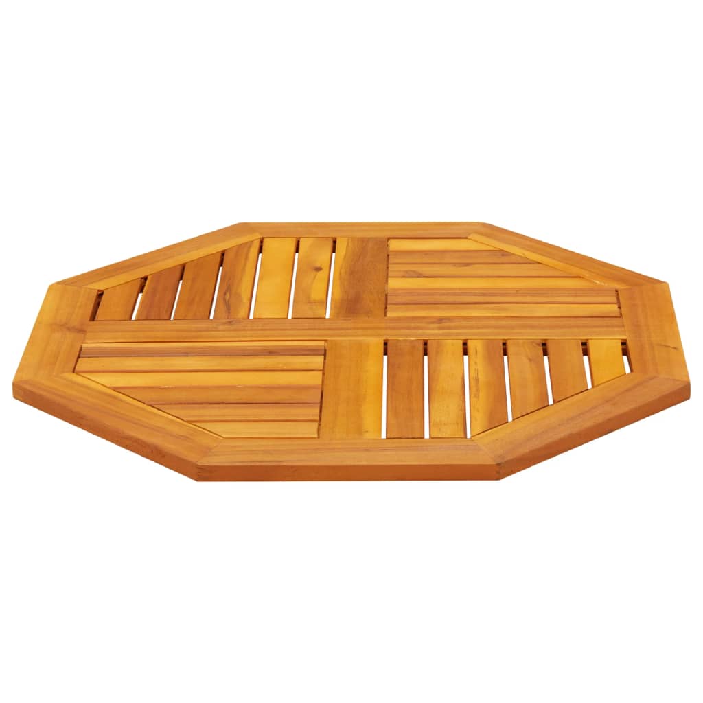 vidaXL Επιφάνεια Τραπεζιού Οκτάγωνη 70x70x2 εκ. Μασίφ Ξύλο Ακακίας