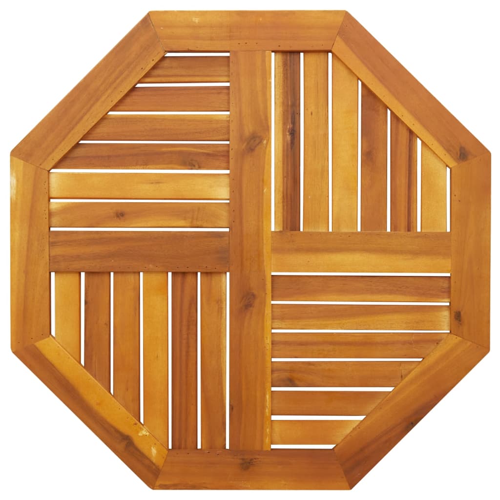 vidaXL Επιφάνεια Τραπεζιού Οκτάγωνη 70x70x2 εκ. Μασίφ Ξύλο Ακακίας