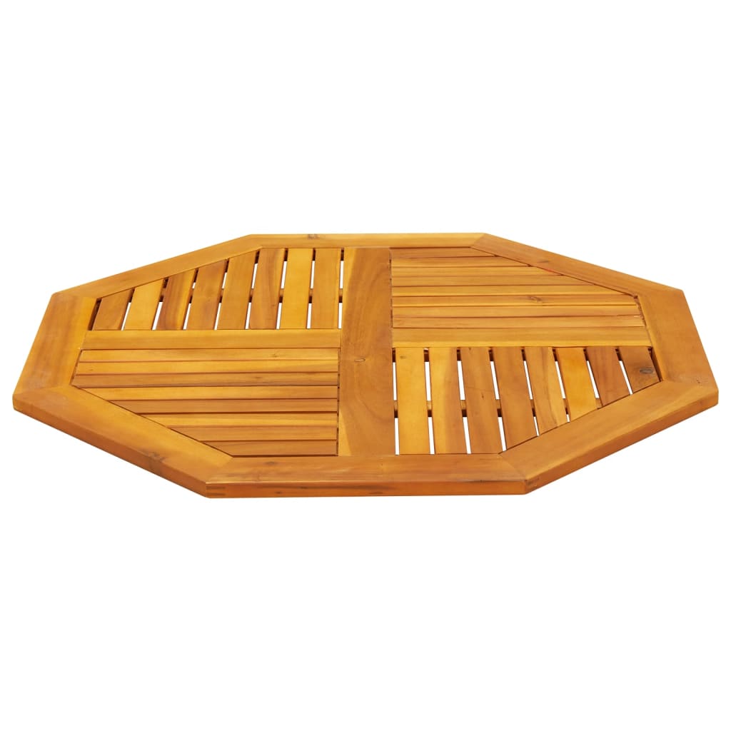 vidaXL Επιφάνεια Τραπεζιού Οκτάγωνη 90x90x2,2 εκ. Μασίφ Ξύλο Ακακίας