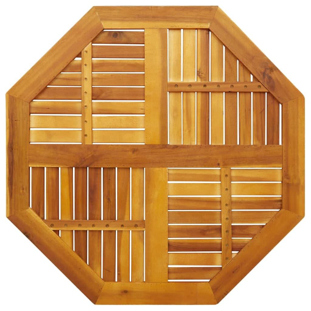 vidaXL Επιφάνεια Τραπεζιού Οκτάγωνη 90x90x2,2 εκ. Μασίφ Ξύλο Ακακίας