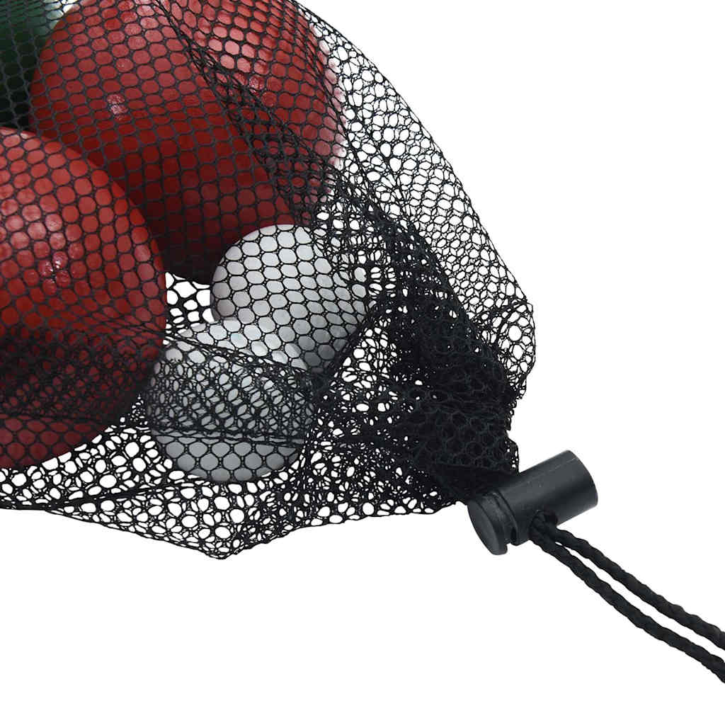 vidaXL Σετ Μπάλες Bocce 8 Τεμ. με Θήκη Μεταφοράς Μασίφ Ξύλο Πεύκου