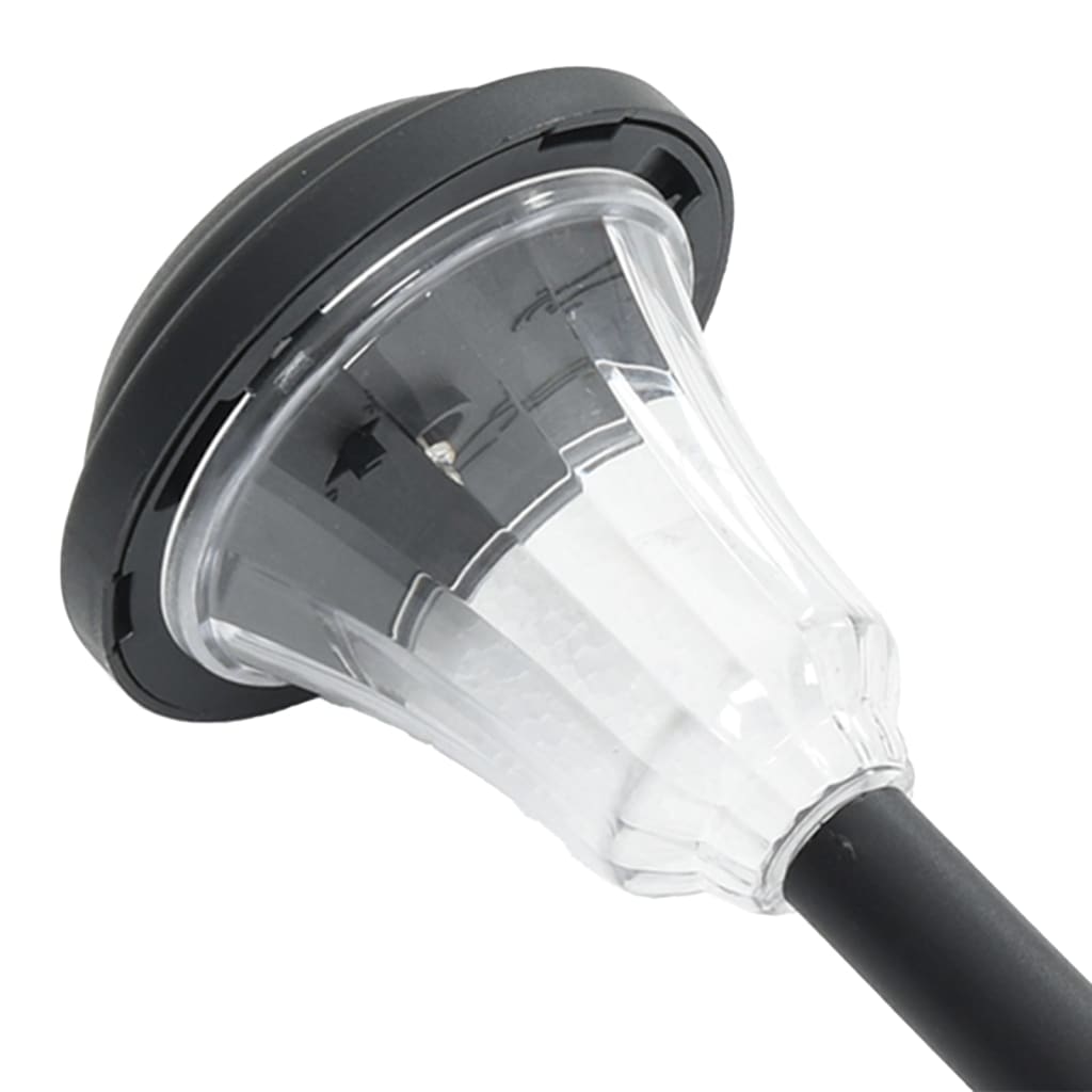 vidaXL Ηλιακά Φωτιστικά Διαδρόμου Εξ Χώρου Στήριγμα 12 τεμ. Λευκό