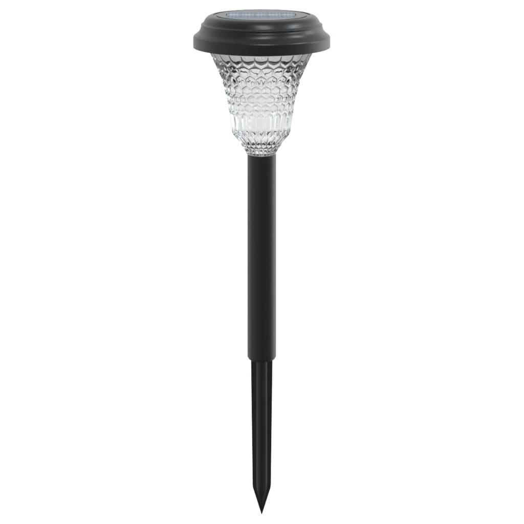 vidaXL Ηλιακά Φωτιστικά Διαδρόμου Εξ Χώρου Στήριγμα 12 τεμ. Λευκό