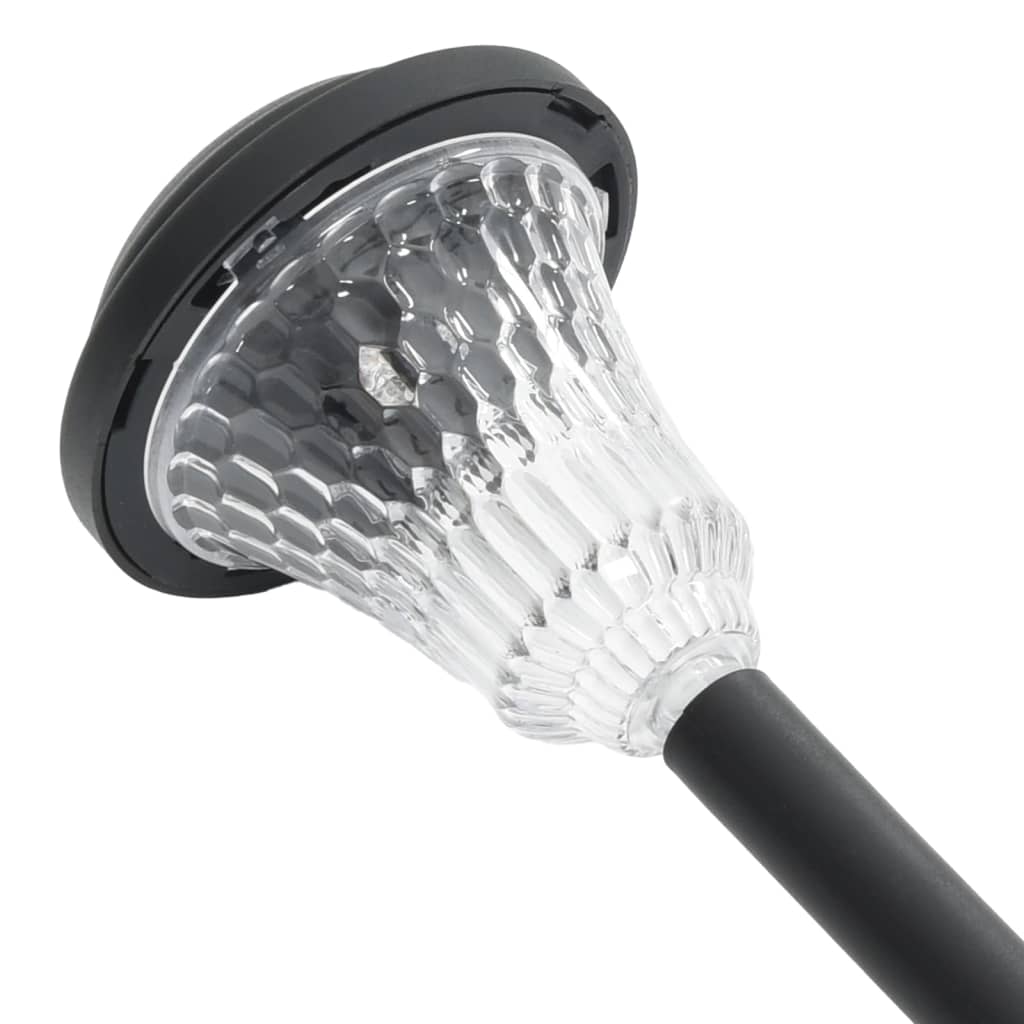 vidaXL Ηλιακά Φωτιστικά Διαδρόμου Εξ Χώρου Στήριγμα 12 τεμ. Λευκό