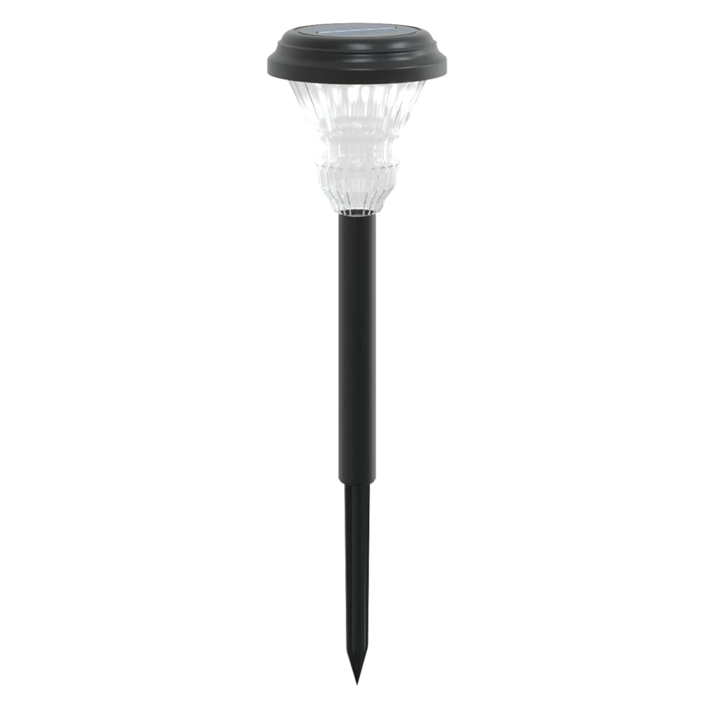 vidaXL Ηλιακά Φωτιστικά Διαδρόμου Εξ Χώρου Στήριγμα 12 τεμ. Λευκό