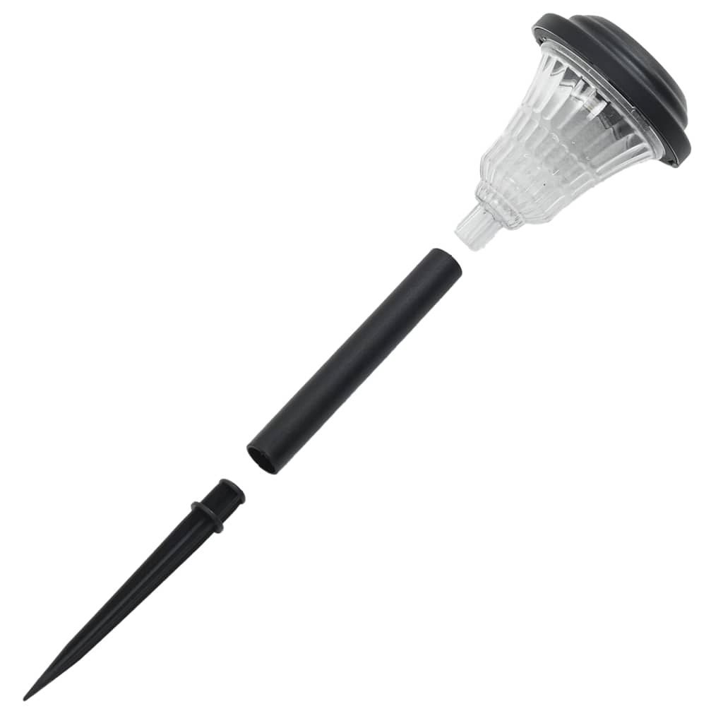 vidaXL Ηλιακά Φωτιστικά Διαδρόμου Εξ Χώρου Στήριγμα 12 τεμ. Λευκό