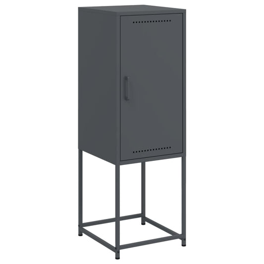 vidaXL Ντουλάπι Ανθρακί 36x39x107 εκ. από Ατσάλι