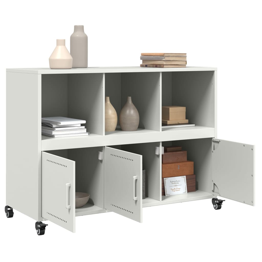 vidaXL Ντουλάπι Ροζ 100,5x39x72 εκ. από Χάλυβα