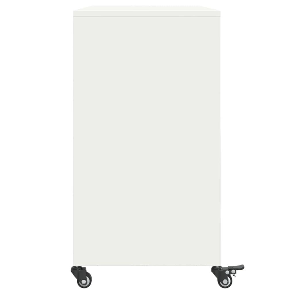 vidaXL Ντουλάπι Ροζ 100,5x39x72 εκ. από Χάλυβα