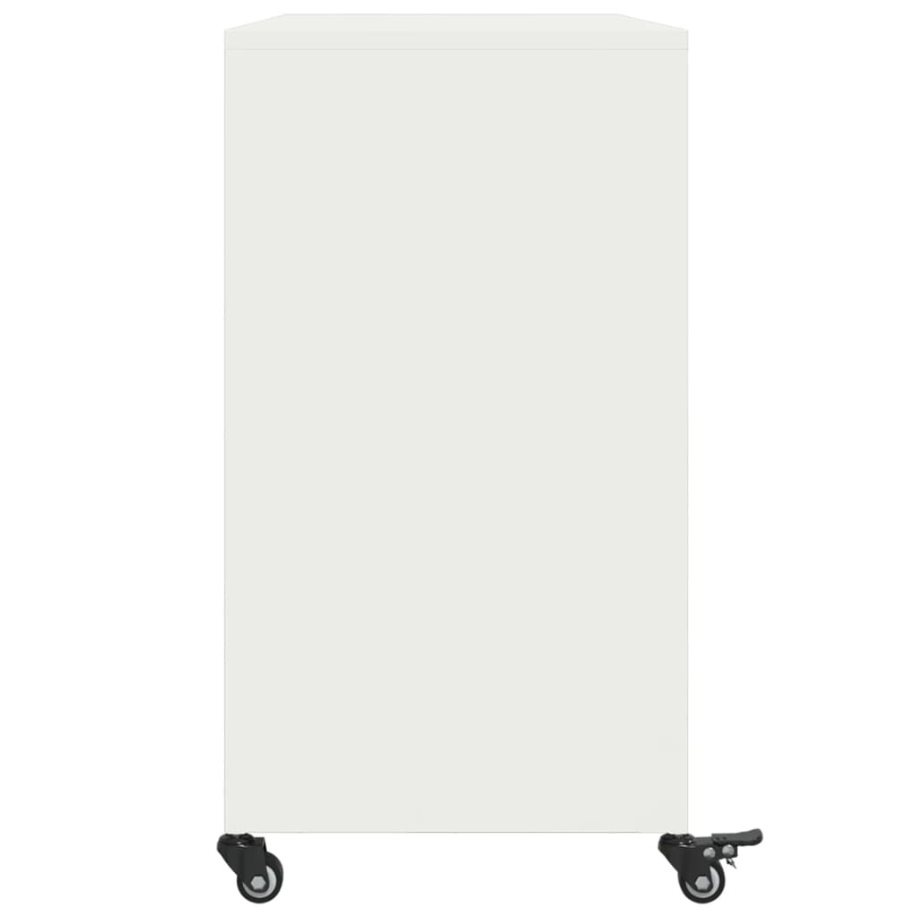 vidaXL Ντουλάπι Ροζ 100,5x39x72 εκ. από Χάλυβα