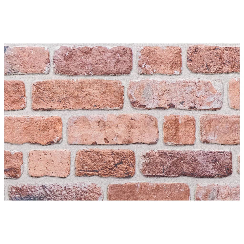 vidaXL Πάνελ Τοίχου 3D 10 τεμ. Κόκκινα 100 x 50 EPS