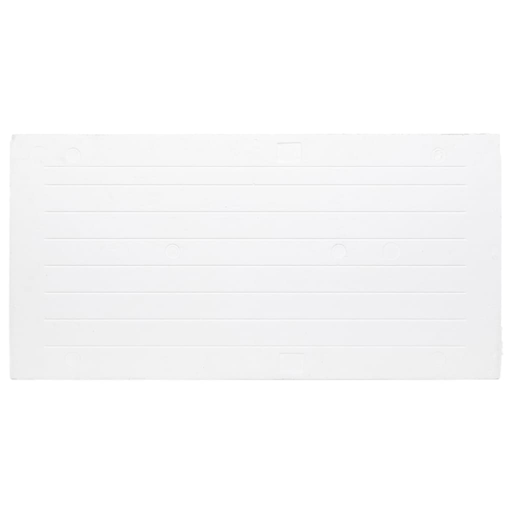 vidaXL Πάνελ Τοίχου 3D 10 τεμ. Σκούρο Καφέ 100 x 50 EPS