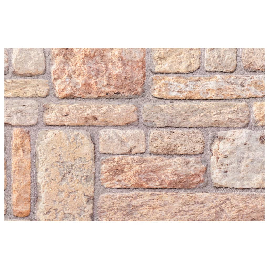 vidaXL Πάνελ Τοίχου 3D 10 τεμ. Καφέ 100 x 50 EPS