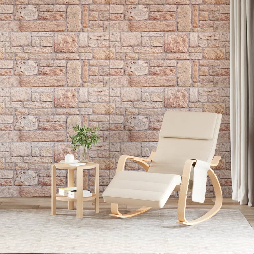 vidaXL Πάνελ Τοίχου 3D 10 τεμ. Καφέ 100 x 50 EPS