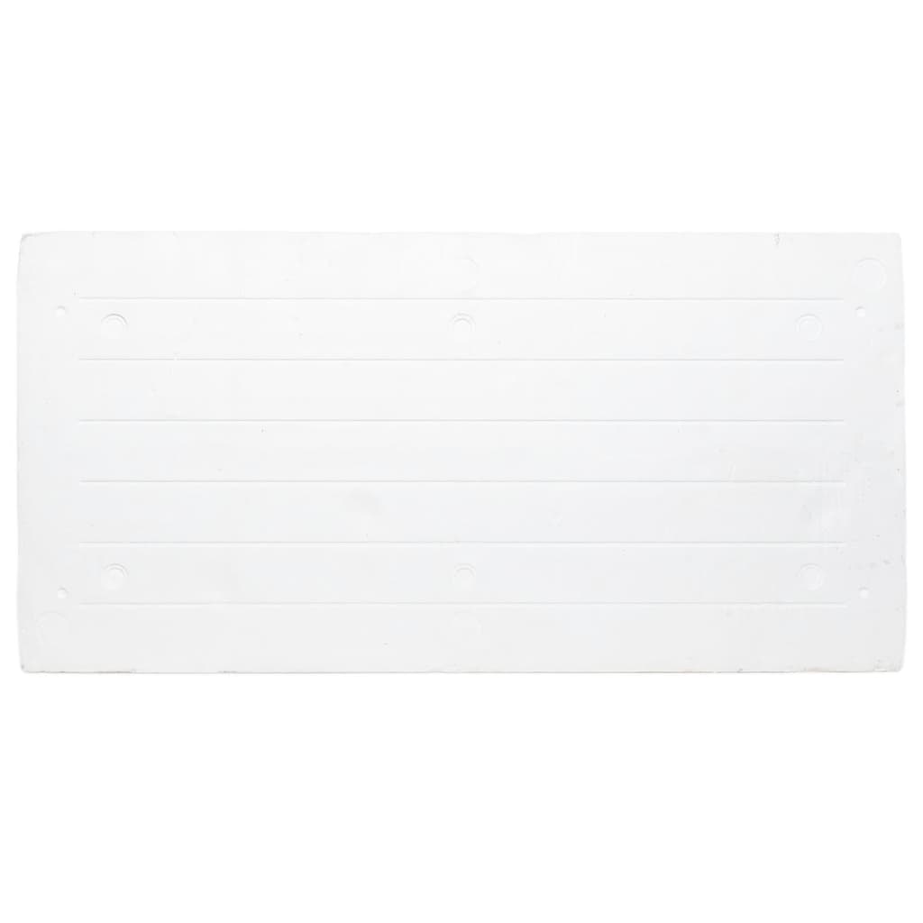 vidaXL Πάνελ Τοίχου 3D 10 τεμ. Ανοιχτό Γκρι 100 x 50 EPS