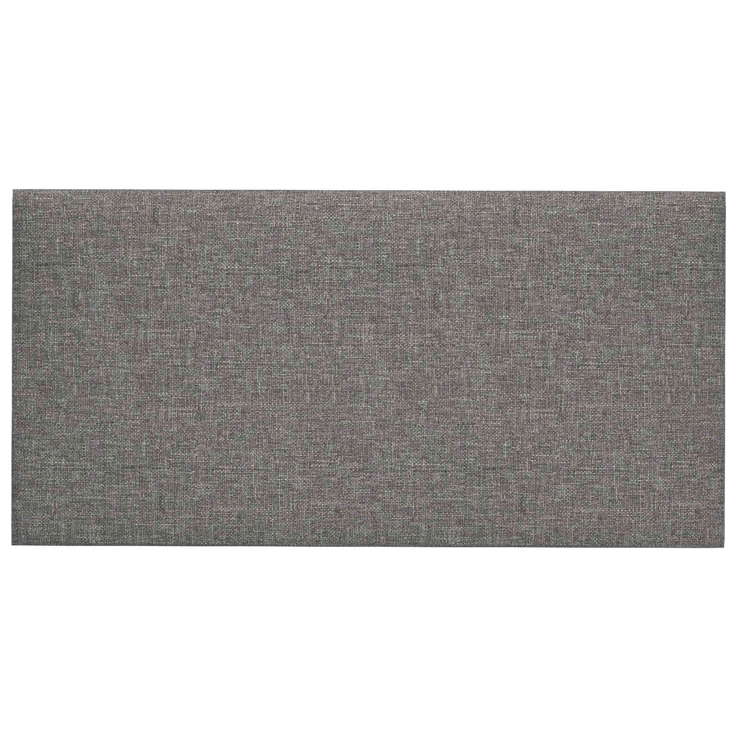 vidaXL Κεφαλάρι Τοίχου 12 pcs Ανοιχτό γκρι 30 x 15 cm ύφασμα