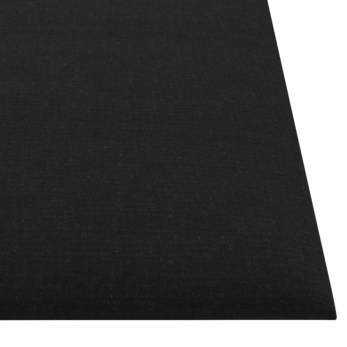 vidaXL Κεφαλάρι Τοίχου 12 pcs Μαύρο 30 x 30 cm ύφασμα