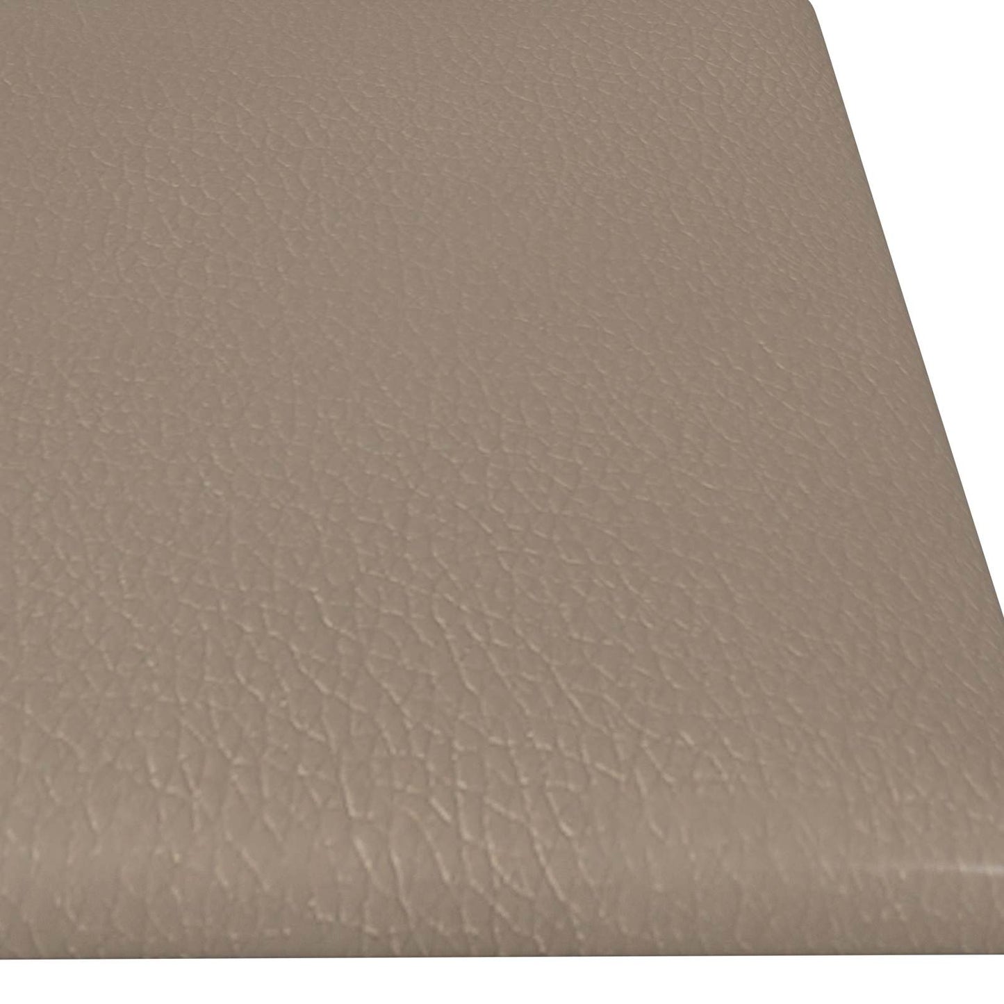vidaXL Κεφαλάρι Τοίχου 12 pcs 60 x 15 cm Καπουτσίνο ύφασμα