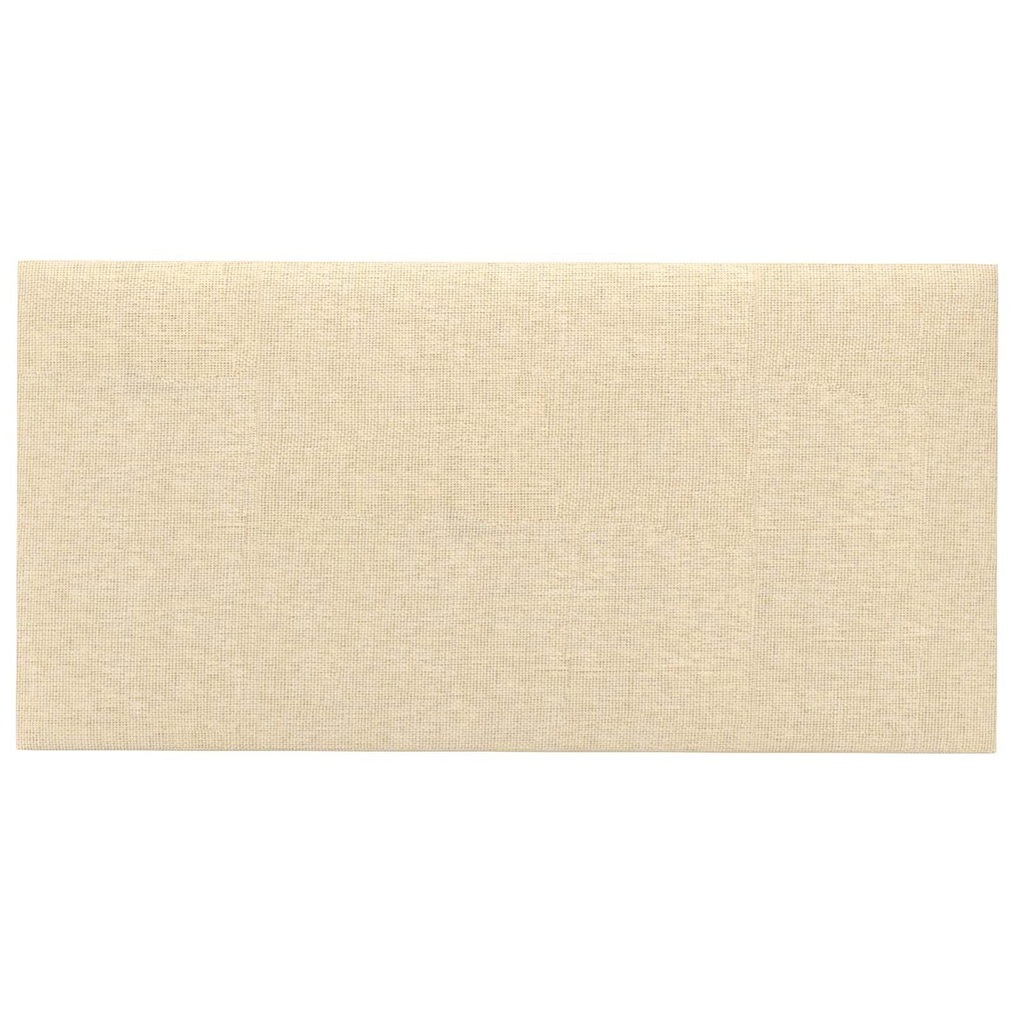 vidaXL Κεφαλάρι Τοίχου 12 pcs Κρεμ 60 x 30 cm ύφασμα