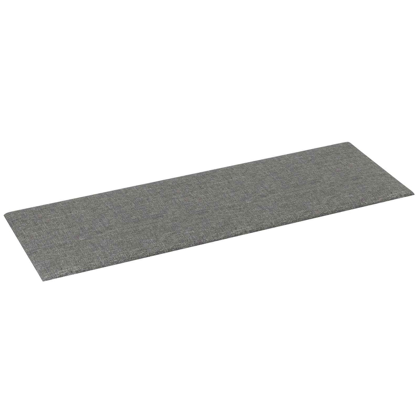vidaXL Κεφαλάρι Τοίχου 12 pcs Ανοιχτό γκρι 90 x 30 cm ύφασμα
