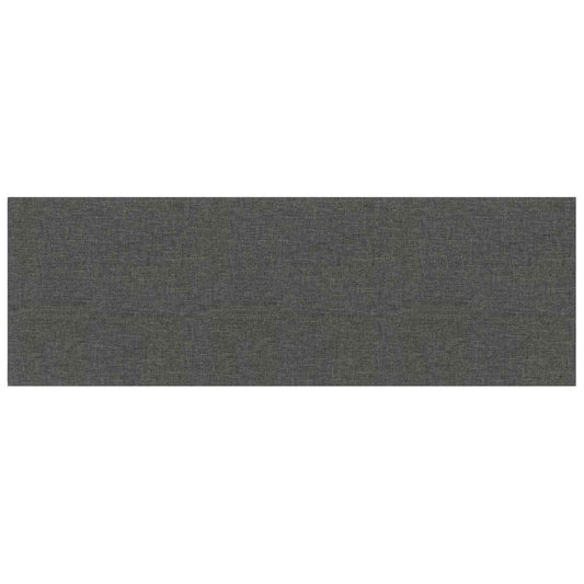 vidaXL Κεφαλάρι Τοίχου 12 pcs Σκούρο Γκρι 90 x 30 cm ύφασμα