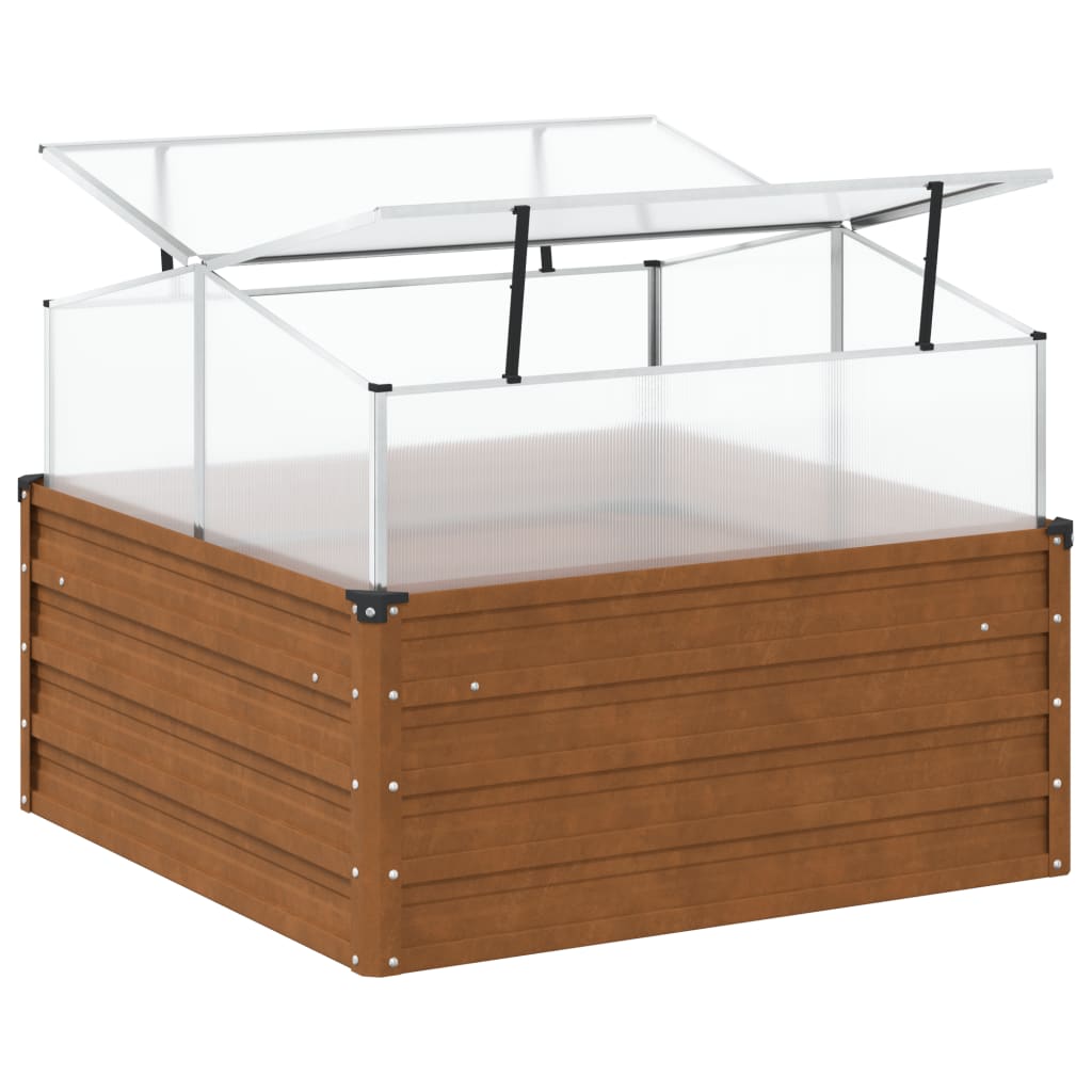 vidaXL Ζαρντινιέρα Ατσάλι Σκληρυθέν στον Αέρα