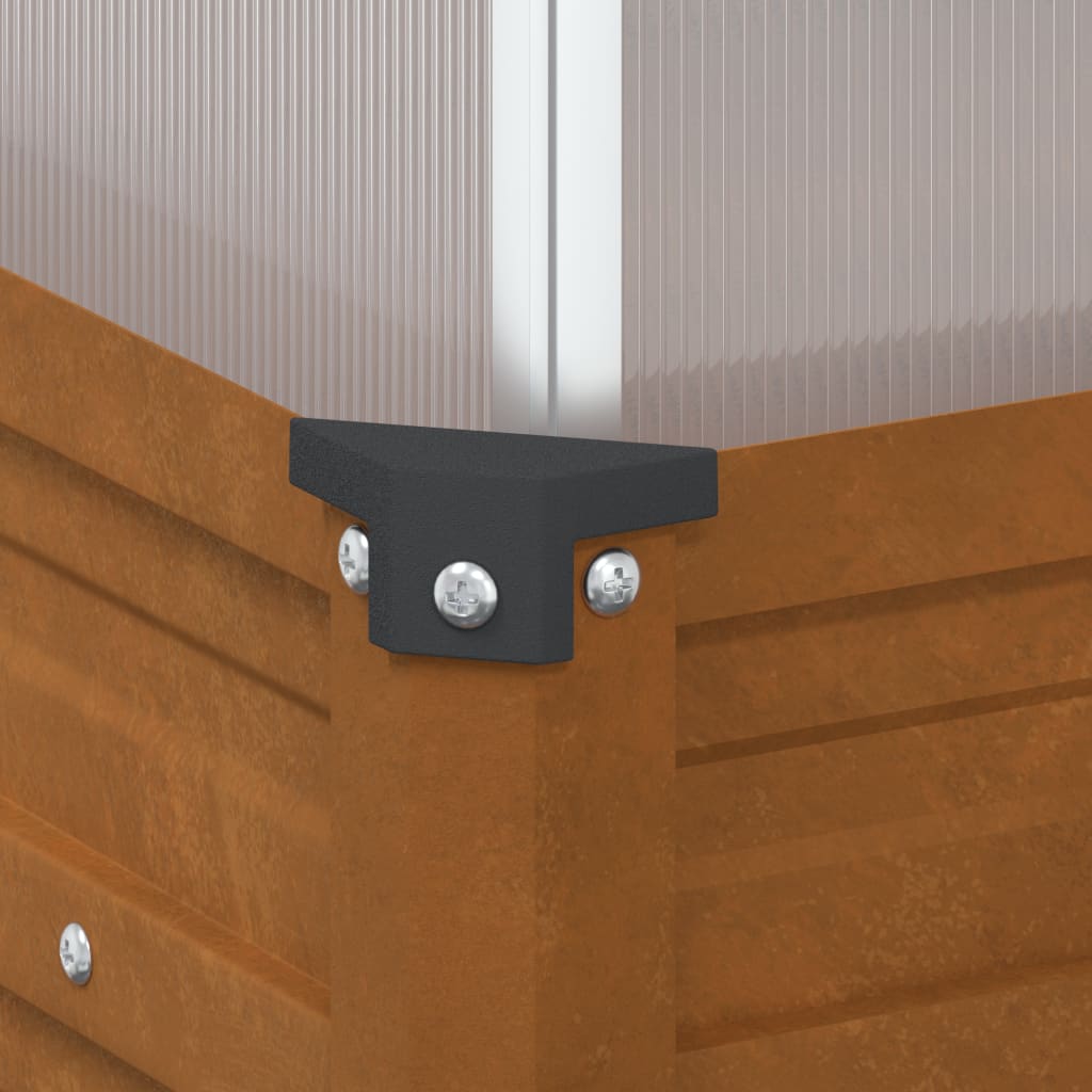 vidaXL Ζαρντινιέρα Ατσάλι Σκληρυθέν στον Αέρα