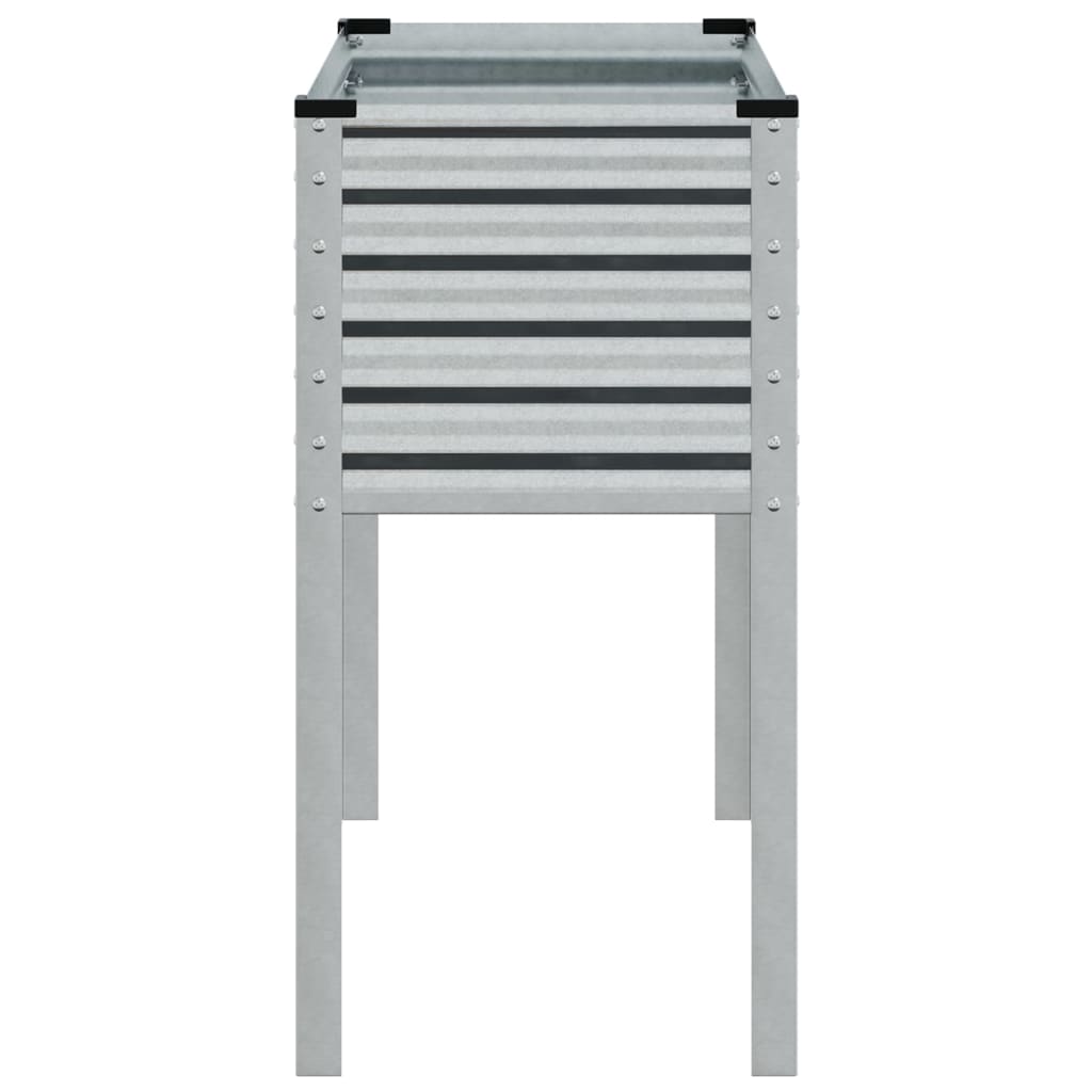 vidaXL Ζαρντινιέρα Κήπου 100x41x90 εκ. Γαλβανισμένο Χάλυβα