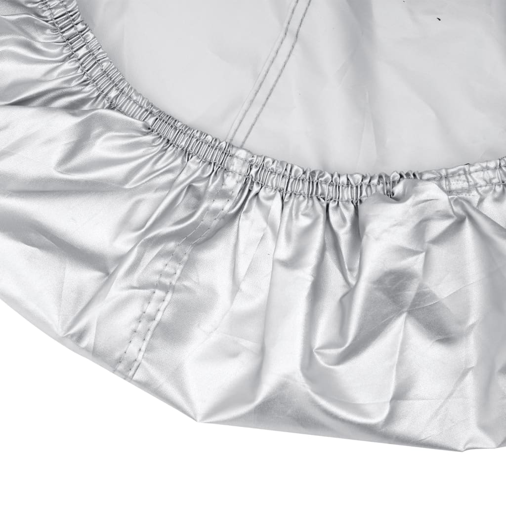 vidaXL Κουκούλα Αυτοκινήτου Sedan Προστασίας από Χαλάζι Γκρι/Ασημί S