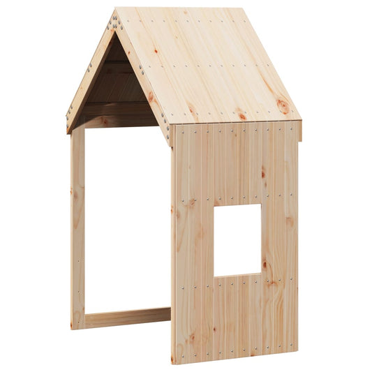 vidaXL Οροφή Κρεβατιού Παιδική 60x99x139,5 εκ. από Μασίφ Ξύλο Πεύκου